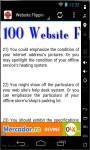 100 Website Flipping Tips 2014 screenshot 2/3