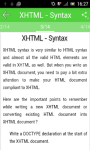 Learn XHTML screenshot 2/3