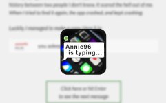 Annie96 is typing screenshot 2/2
