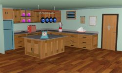 3D Escape Games-Puzzle Kitchen screenshot 2/5