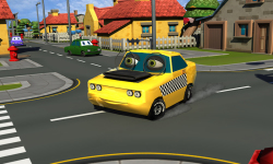 Crazy Talking Taxi Driver game screenshot 3/4