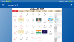 Calendar 2017 New screenshot 5/6
