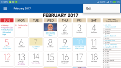 Calendar 2017 New screenshot 6/6