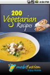 200 Vegetarian Recipes screenshot 1/6