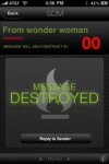 Self Destructing Message screenshot 1/1