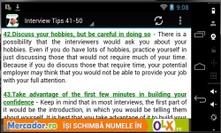100 Interview Tips 2014 screenshot 3/3