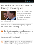 The Guardian News Reader Lite screenshot 3/6