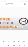 Forex daily signals screenshot 1/1