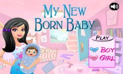 My New Baby Born and baby care games screenshot 1/6