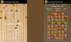Pizza Burger Crush Game Free screenshot 2/3
