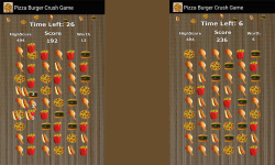 Pizza Burger Crush Game Free screenshot 3/3