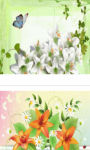 Spring and Pink Easter Lilies wallpaper HD screenshot 2/3