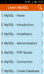 Learn MySQL screenshot 1/3