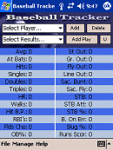 Baseball Tracker screenshot 1/1