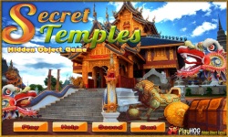 Free Hidden Object Games - Secret Temples screenshot 1/4