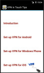 VPN in Touch Tips screenshot 3/4
