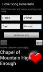 Old Fashioned Love Song Generator screenshot 2/2