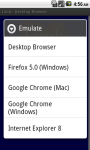 Desktop Browser screenshot 1/6