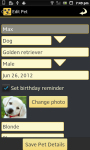 PetPal - Pet Organizer screenshot 4/6