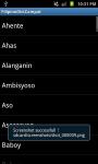 Filipino Mobile Dictionary screenshot 4/6