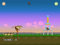 Angry Dino Wars screenshot 3/6