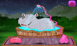 Baby Hippo Salon screenshot 2/5