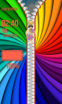 Zipper Lock Screen Rainbow screenshot 5/6
