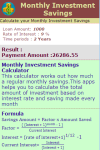 Monthly Investment Savings Calculator v1 screenshot 3/3