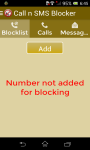 Call N Sms Blocker screenshot 2/6