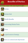 Benefits of Durian screenshot 2/3