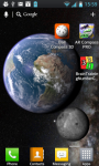 Earth and Moon in HD Gyro 3D PRO ordinary screenshot 5/6