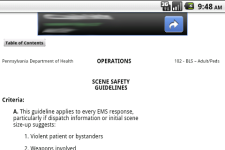 PA EMS Protocols FREE screenshot 4/4