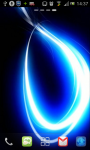 Blue Laser Swirl Live Wallpaper screenshot 2/6