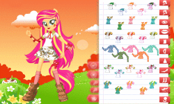 Dress up Applejack pony screenshot 3/4