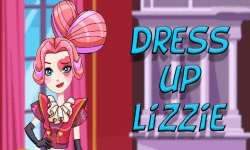 Dress up Lizzie Hearts the ball screenshot 1/4