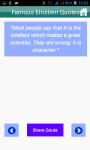 Albert Einstien Quotes SMS  Email Whatsup screenshot 3/4