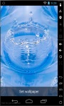 Blue Crystal Water LWP screenshot 2/2
