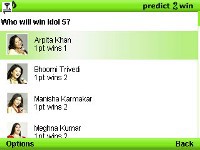 Indian Idol Predict 2 Win screenshot 1/1