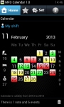 MFD Calendar screenshot 1/3