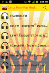 Dance Party Pop Music Radio screenshot 1/3