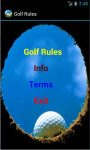 Golf Playing Rules screenshot 2/4
