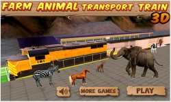 Farm Animal Transport Train 3D screenshot 1/5