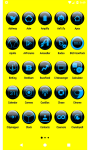 Blue Glass Orb Icon Pack Free screenshot 2/6