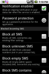 SMS Blocker Lite Free screenshot 2/6