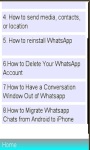 Answers On WhatsApp Installation FAQs screenshot 1/1