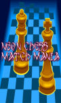 Neon Chess match mania game free screenshot 1/4