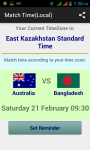 ICC World Cup 2015 Match Schedule screenshot 3/6