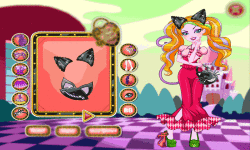 Dress up Kitty Cheshire screenshot 2/4