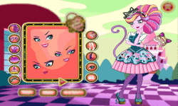 Dress up Kitty Cheshire screenshot 3/4