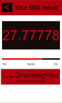 Weight Controller BMI screenshot 2/3